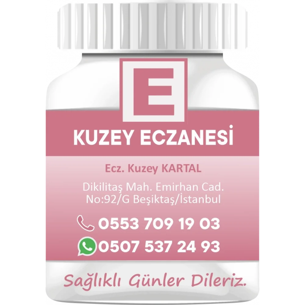 İlaç Şişesi Koyu Gül - 1000 Adet