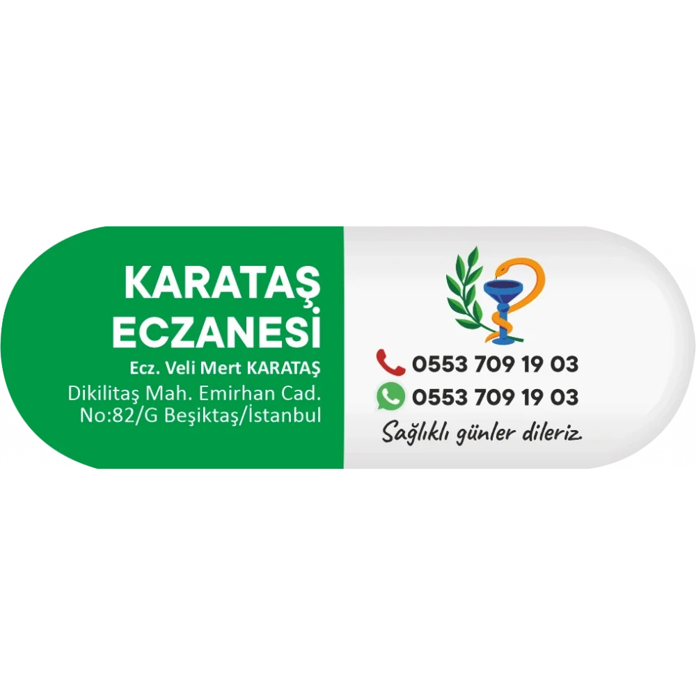 İlaç Kapsülü Yeşil Amblemli - 1000 adet