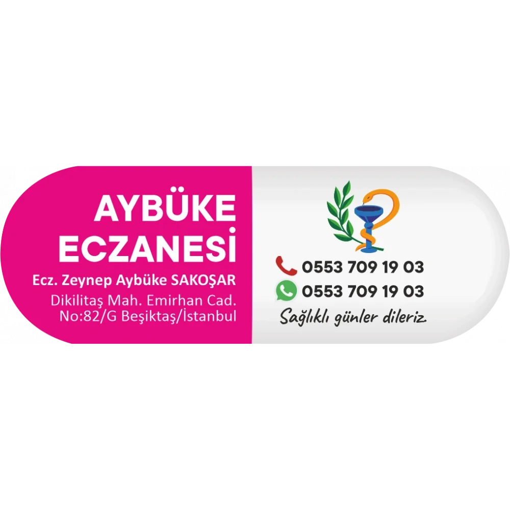 İlaç Kapsülü Magenta Amblemli - 1000 adet