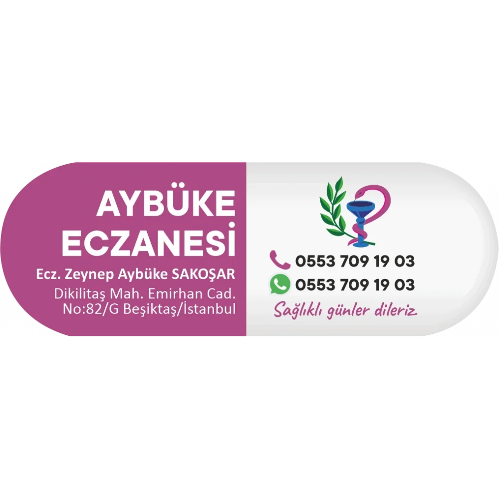 İlaç Kapsülü Mor Amblemli - 1000 adet