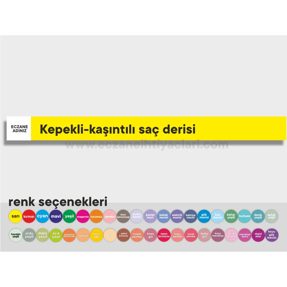 Kepekli-kaşıntılı saç derisi