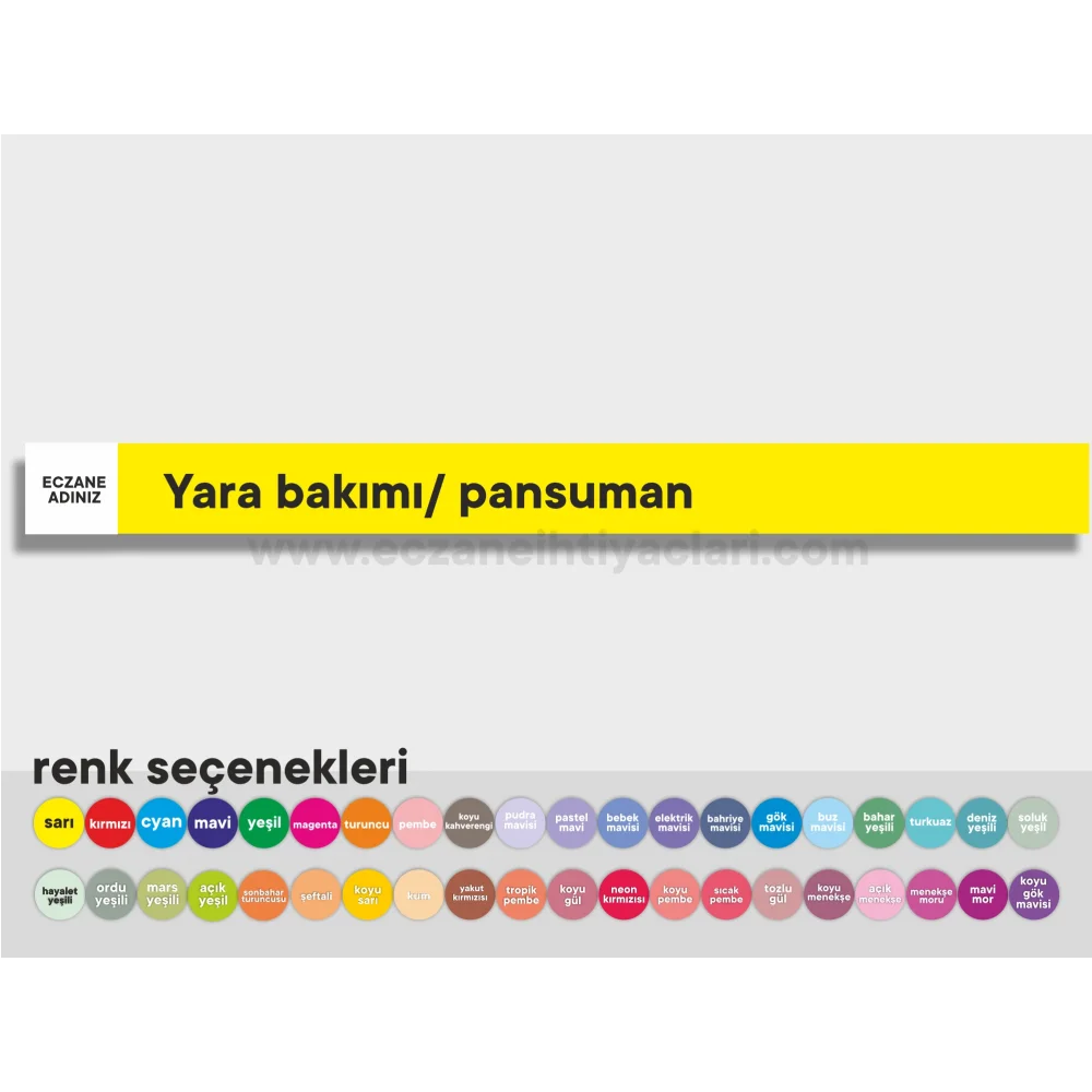 Yara bakımı/ pansuman