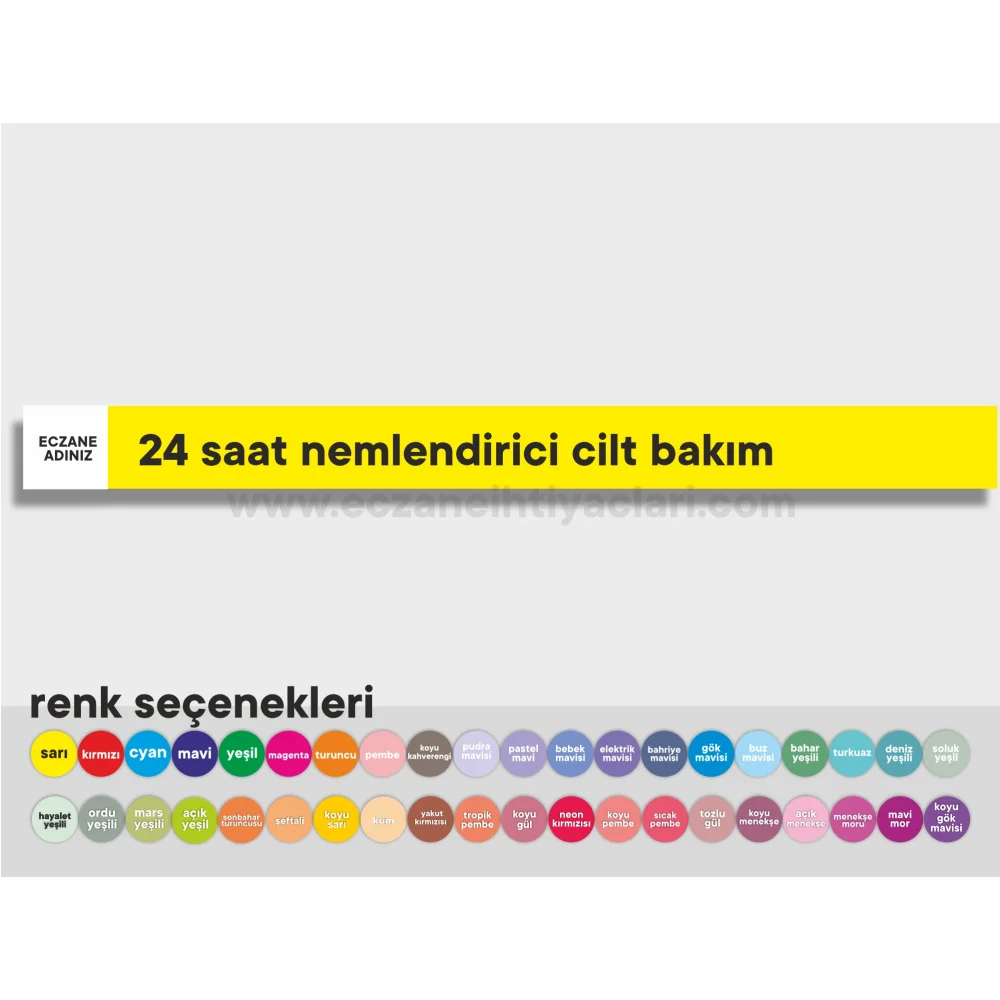 24 saat nemlendirici cilt bakım