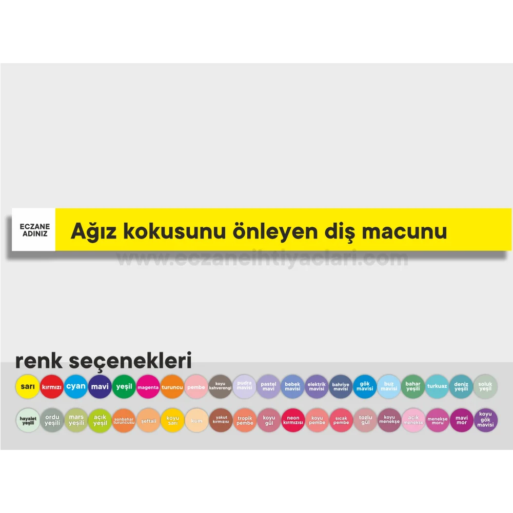 Ağız kokusunu önleyen diş macunu