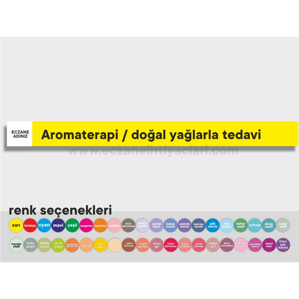 Aromaterapi / doğal yağlarla tedavi