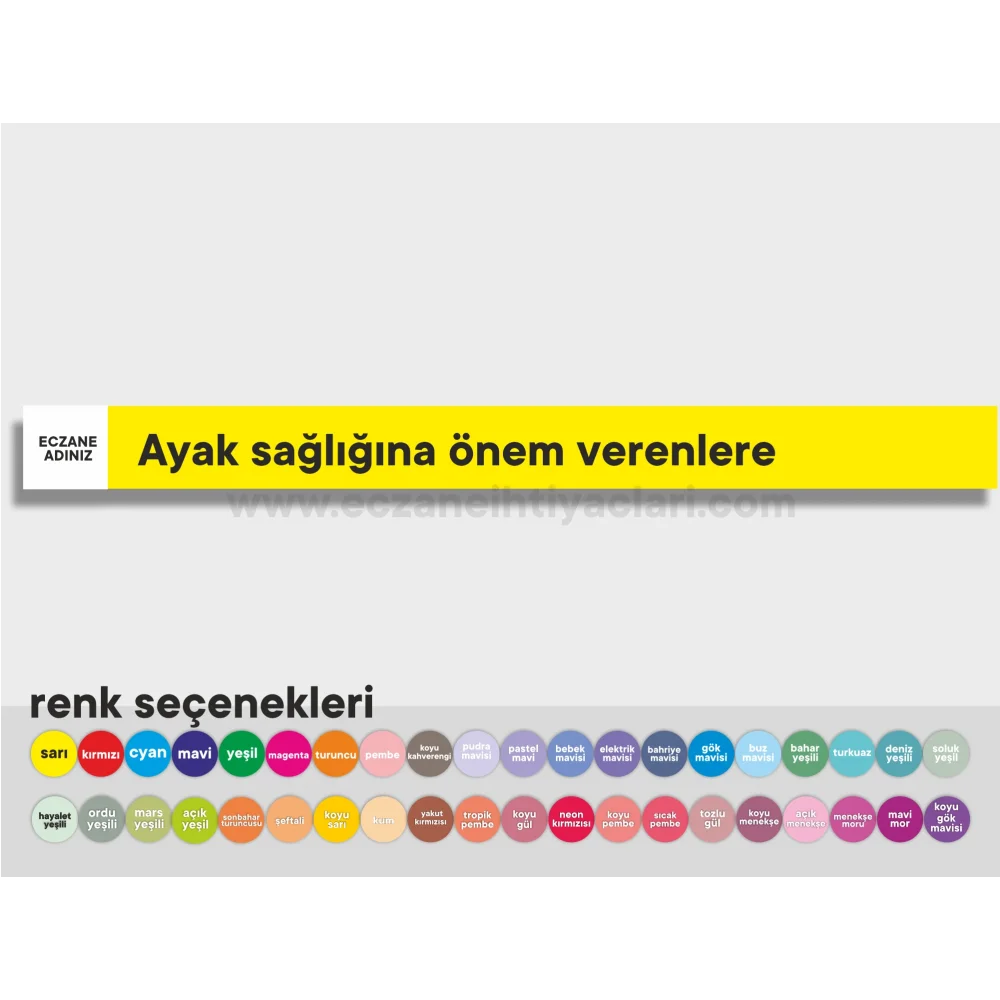 Ayak sağlığına önem verenlere