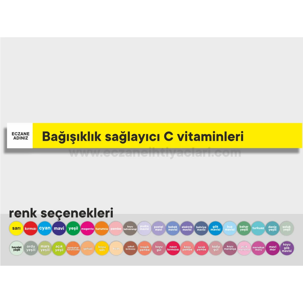 Bağışıklık sağlayıcı C vitaminleri