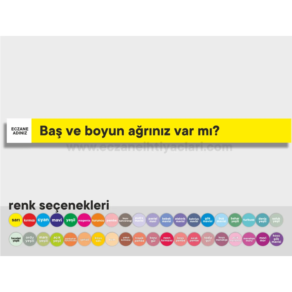 Baş ve boyun ağrınız var mı?