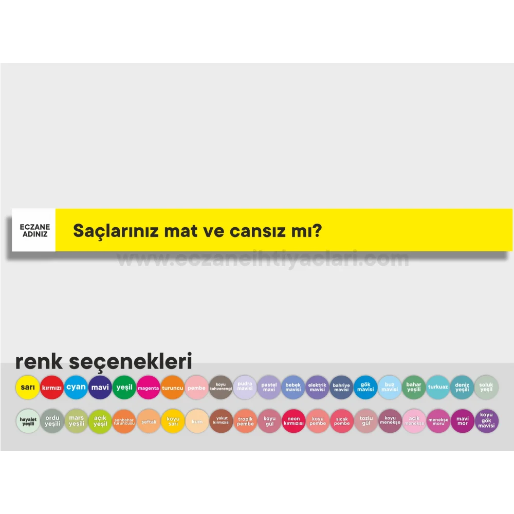 Saçlarınız mat ve cansız mı?