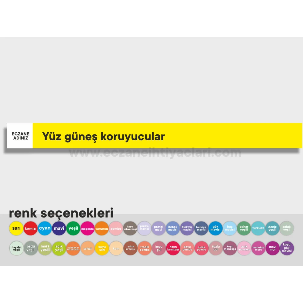 Yüz güneş koruyucular