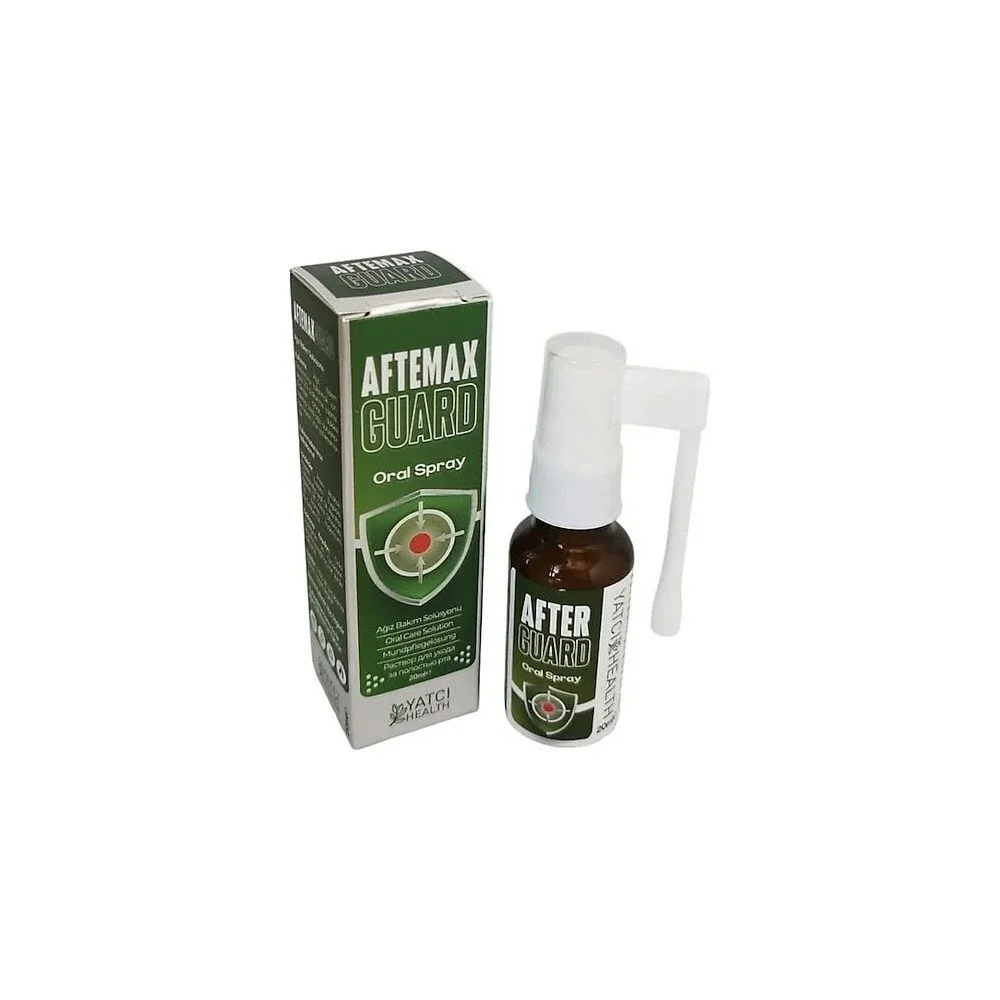 Aftemax Guard Oral Ağız Bakım Solüsyonu Sprey Cam 20 ml
