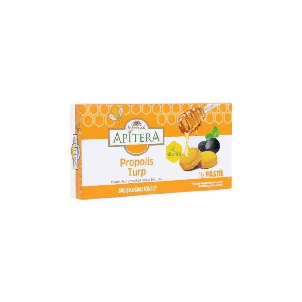 Apitera Turp C Vitamini ve Propolis İçeren Pastil