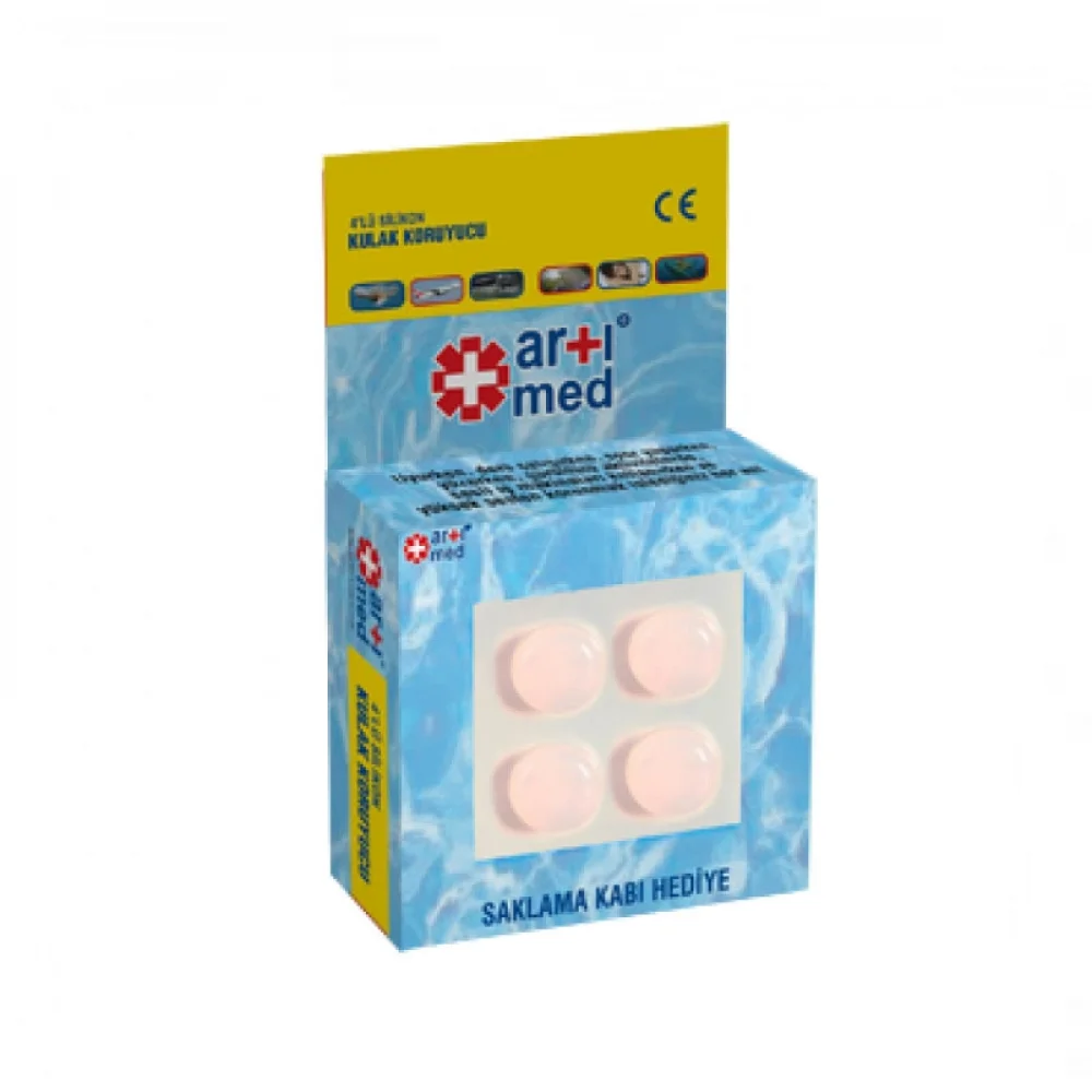 Artımed Dörtlü Silikon Kulak Koruyucu