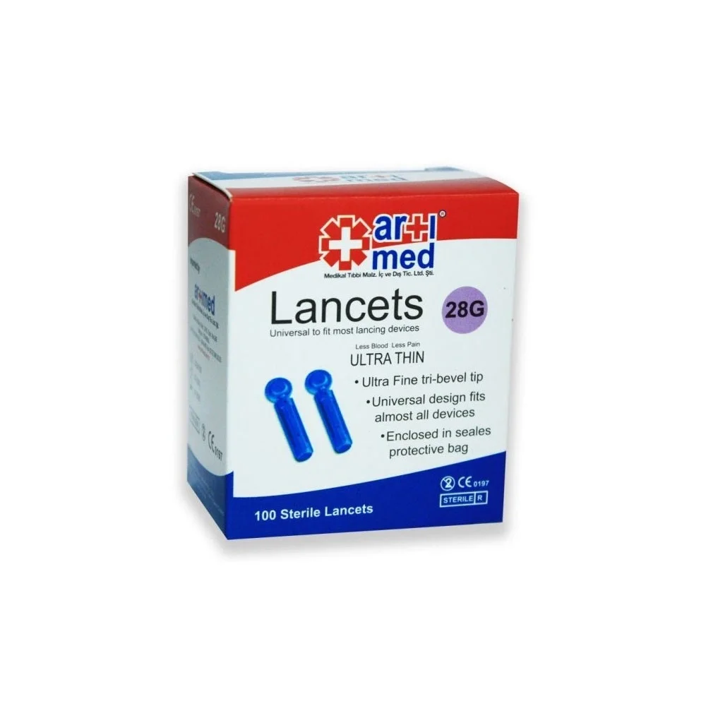Artımed Steril Lancet 28G 100 Adet