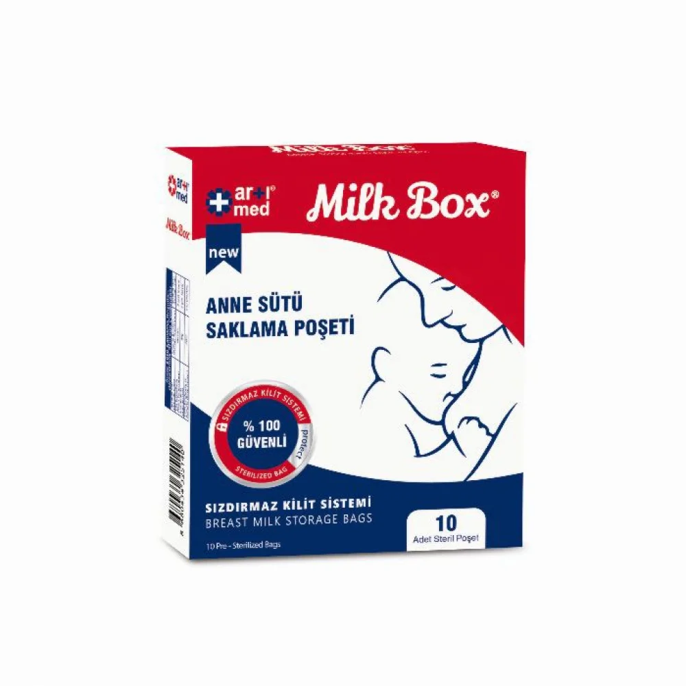 Artımed Süt Saklama Poşeti 10lu