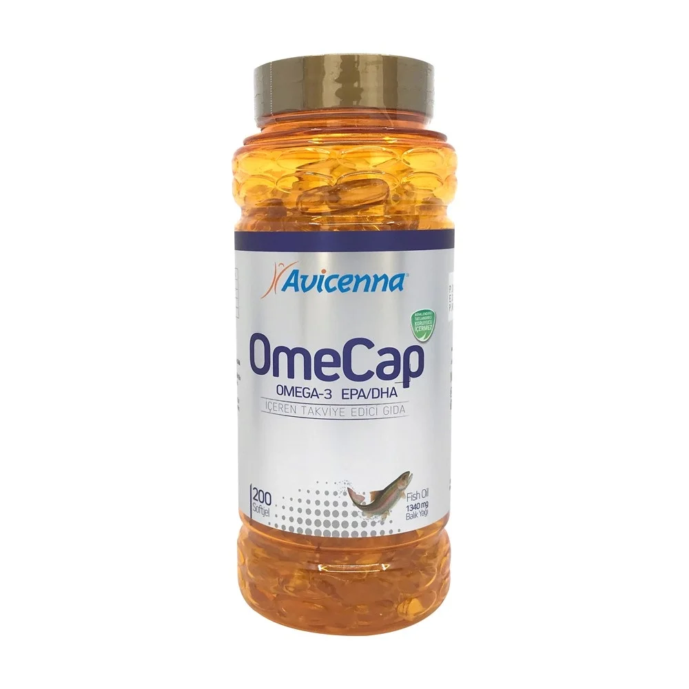 Avicenna Omecap Omega-3 200 Soft Jel