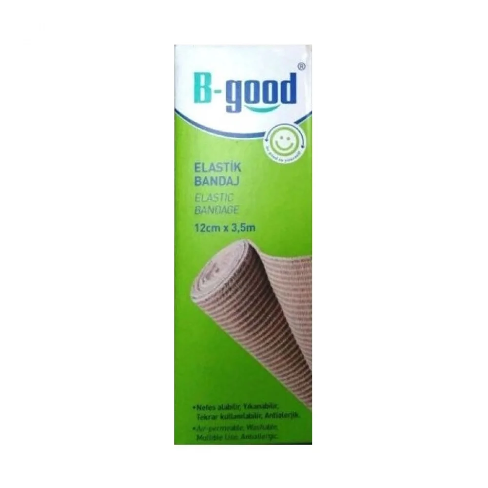B-Good Elastik Bandaj 12cm x 3,5m