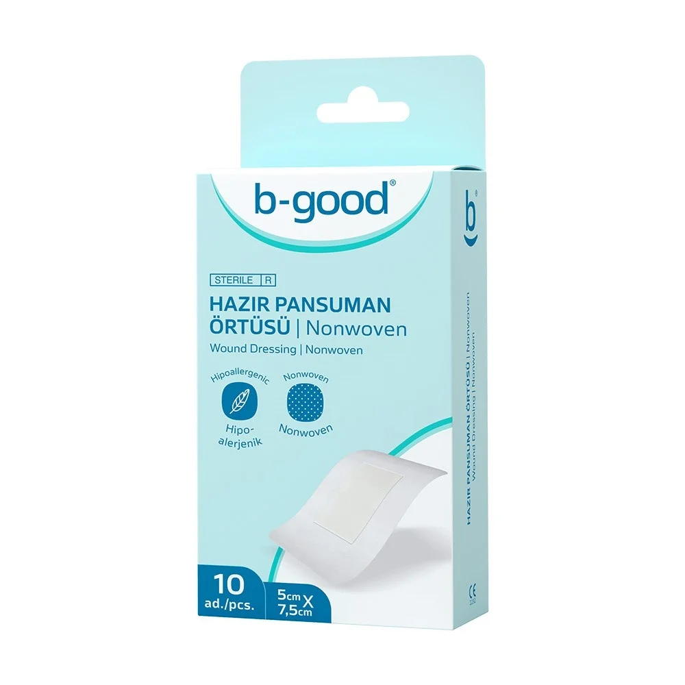 B-Good Hazır Pansuman Örtü 5 cm x 7,5 cm 10lu