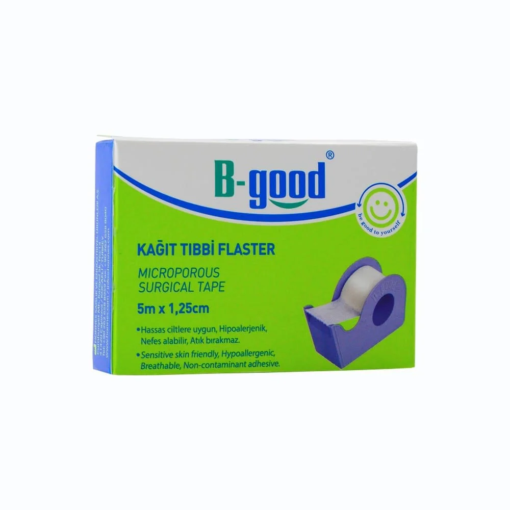 B-Good Kağıt Tıbbi Flaster 5m x 1,25cm