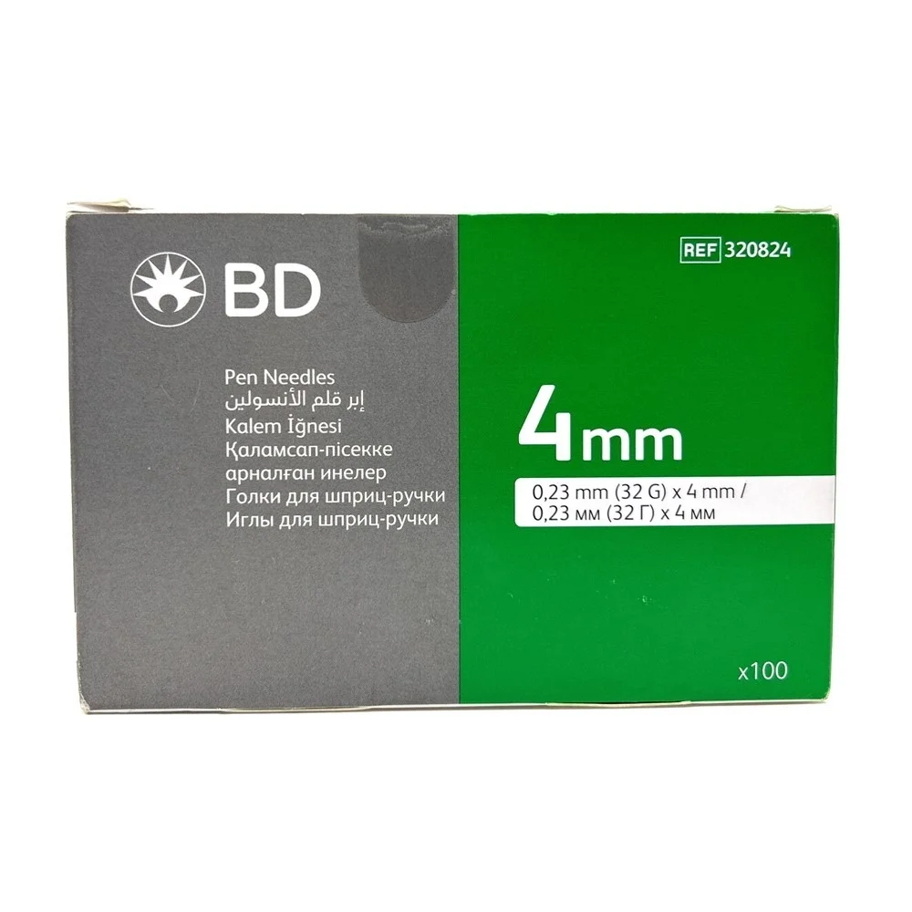 BD Kalem İğnesi 32g 0,23 mm x 4 mm 100lü