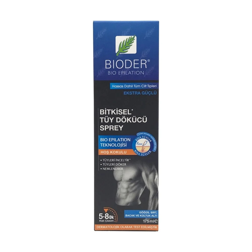 Bioder Tüy Dökücü Sprey Erkek 175 ml