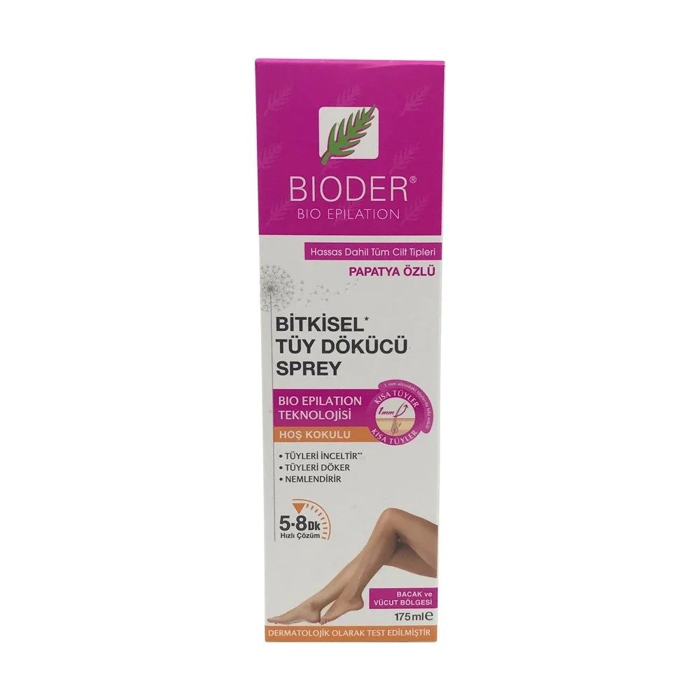Bioder Tüy Dökücü Sprey Kadın 175 ml