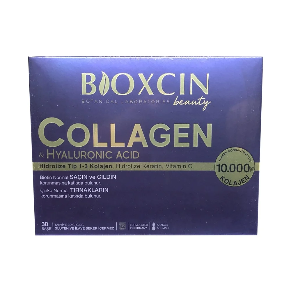 Bioxcin Beauty Collagen Hyaluronic Acid 30 Saşe