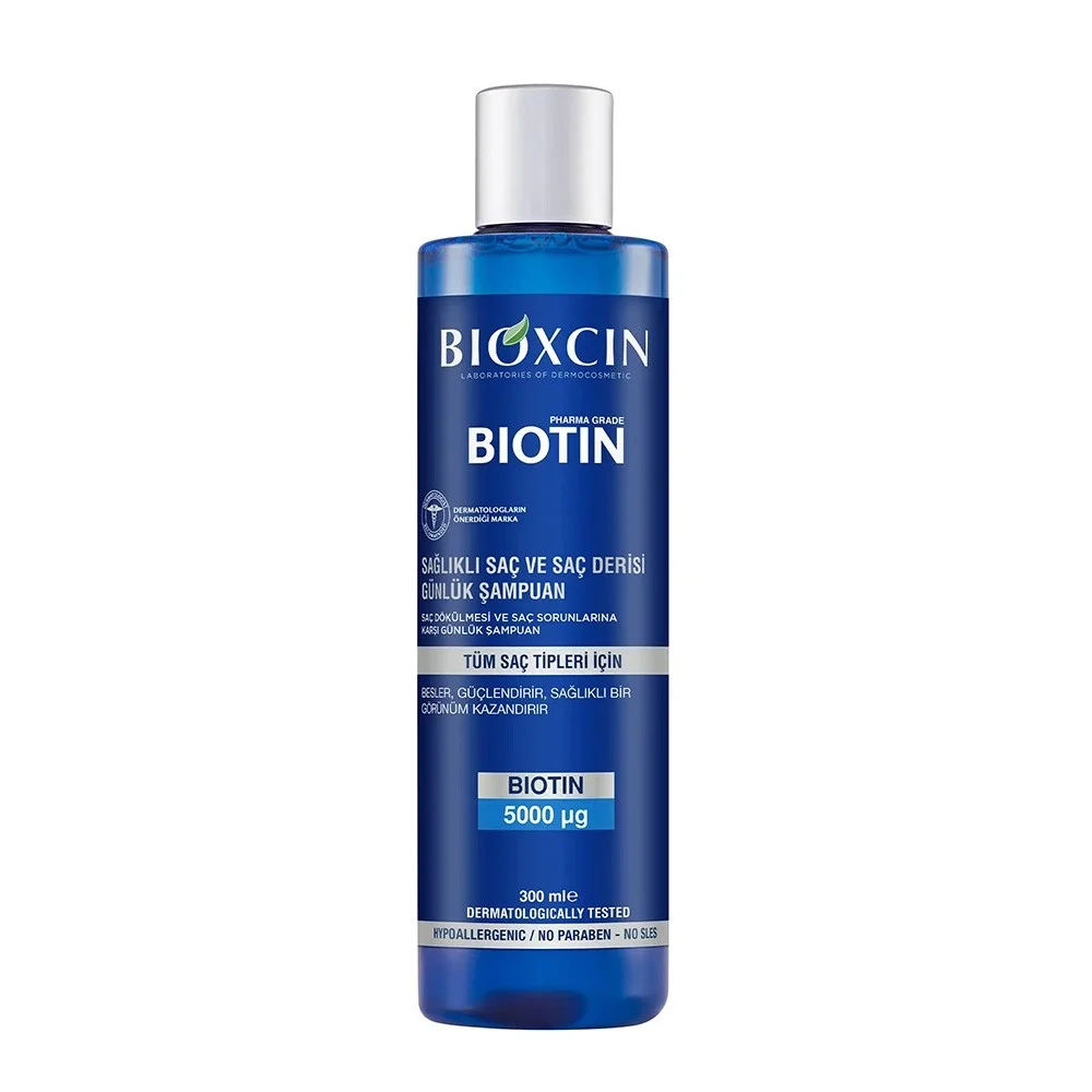 Bioxcin Biotin Günlük Şampuan 300 ml - Tüm Saç Tipleri