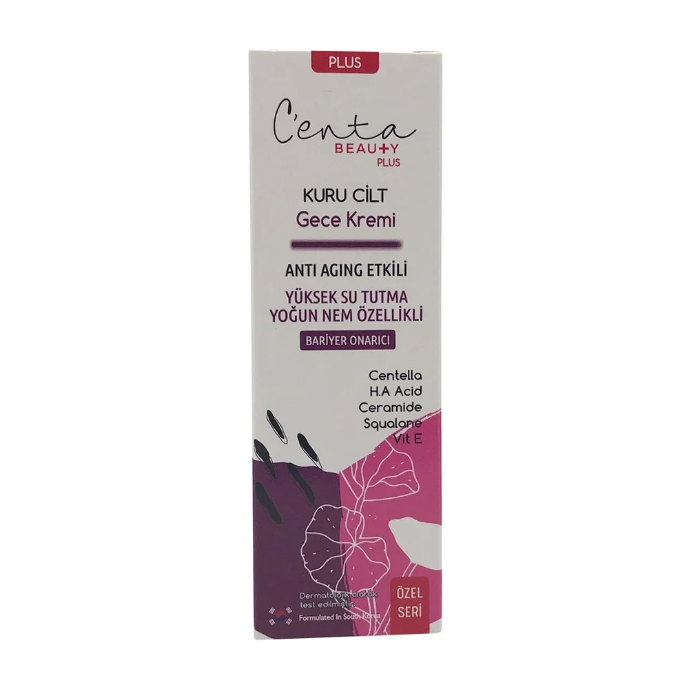 Centa Beauty Kuru Cilt Gece Kremi 50ml