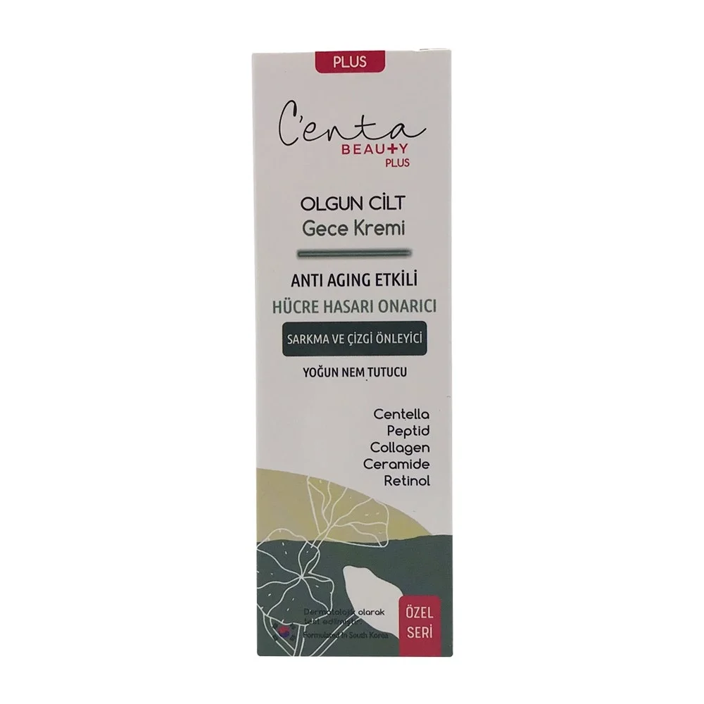 Centa Beauty Olgun Cilt Gece Kremi 50 ml