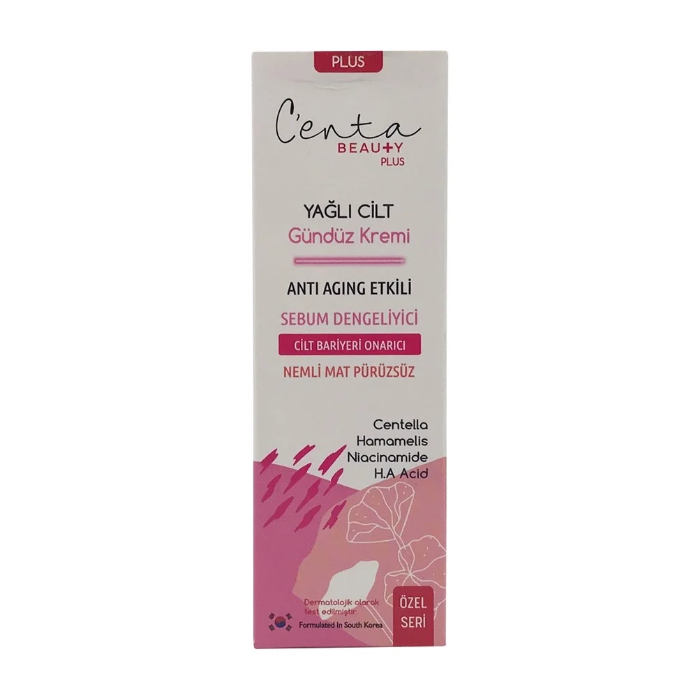 Centa Beauty Yağlı Cilt Gündüz Kremi 50 ml