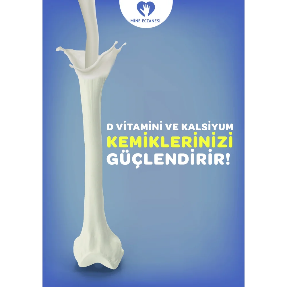 D Vitaminni - Kalsiyum Afiş & Poster
