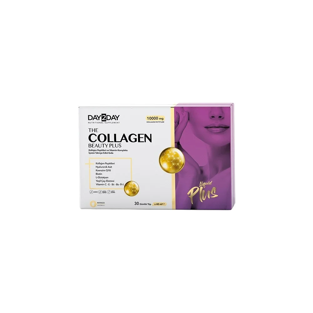 Day2Day The Collagen Beauty Plus Mango Aromalı 30 Tüp x 40 ml