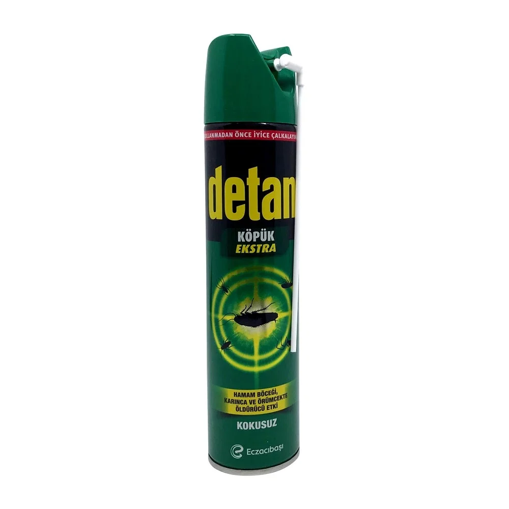 Detan Karınca ve Böcekte Öldürücü Etki Köpük Kokusuz Köpük 275 ml