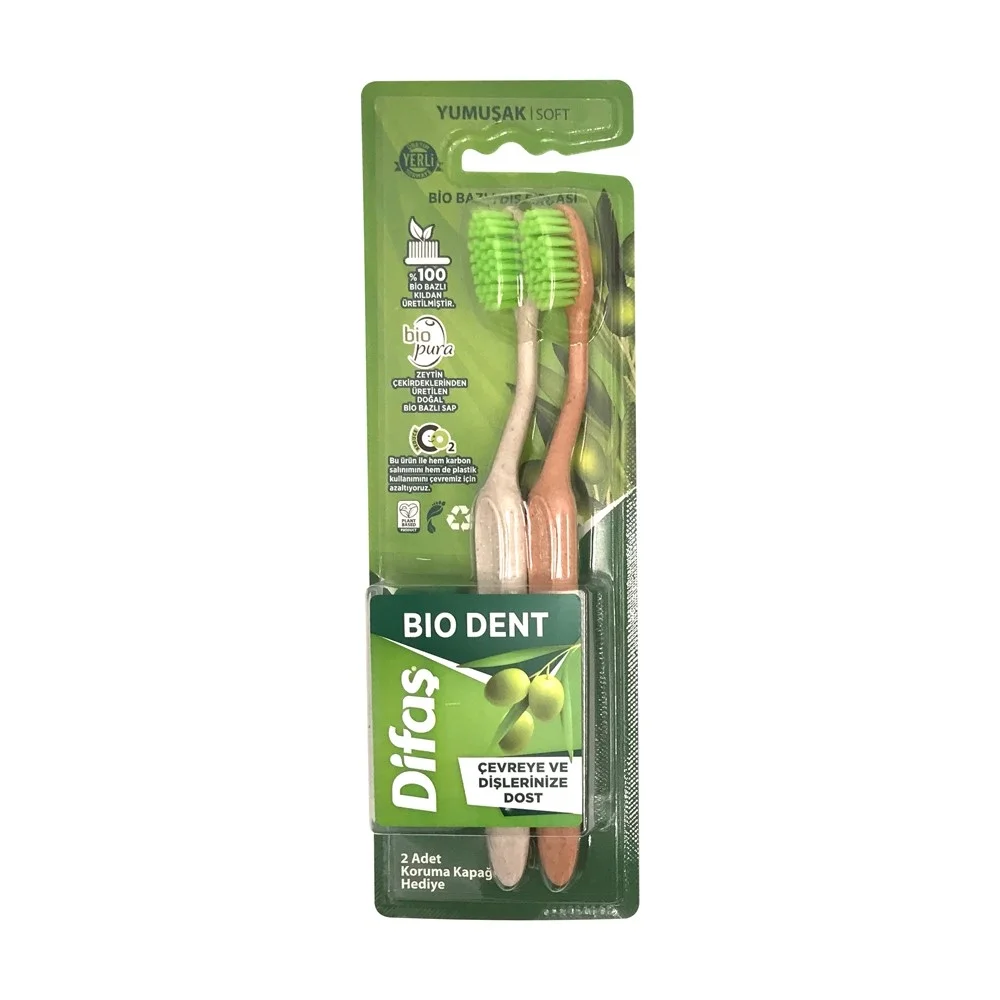 Difaş Bio Dent Yumuşak Diş Firçası 1+1