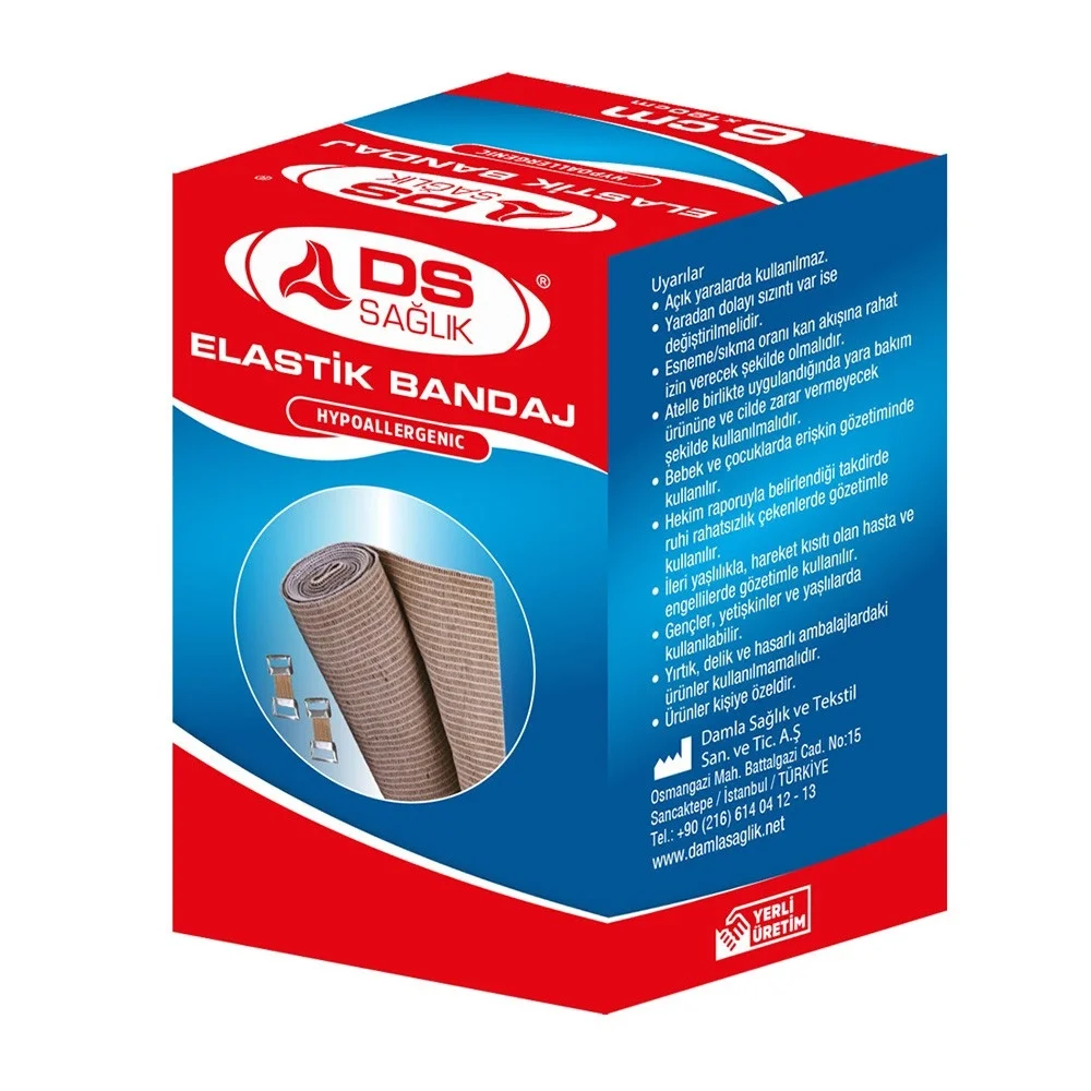 DS Plus Elastik Bandaj 8x120 cm