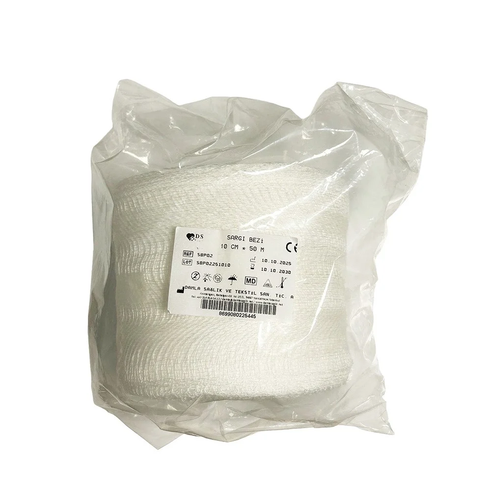 DS Plus Hidrofil Sargı Bezi 10 cm x 50 m