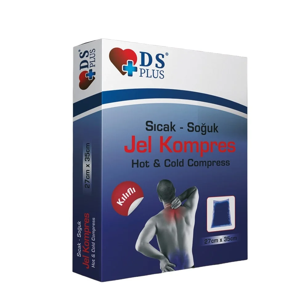 DS Plus Sıcak Soğuk Kompres Kılıflı 27x35 cm
