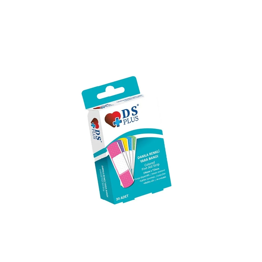 DS Plus Yara Bandı Renkli 20li