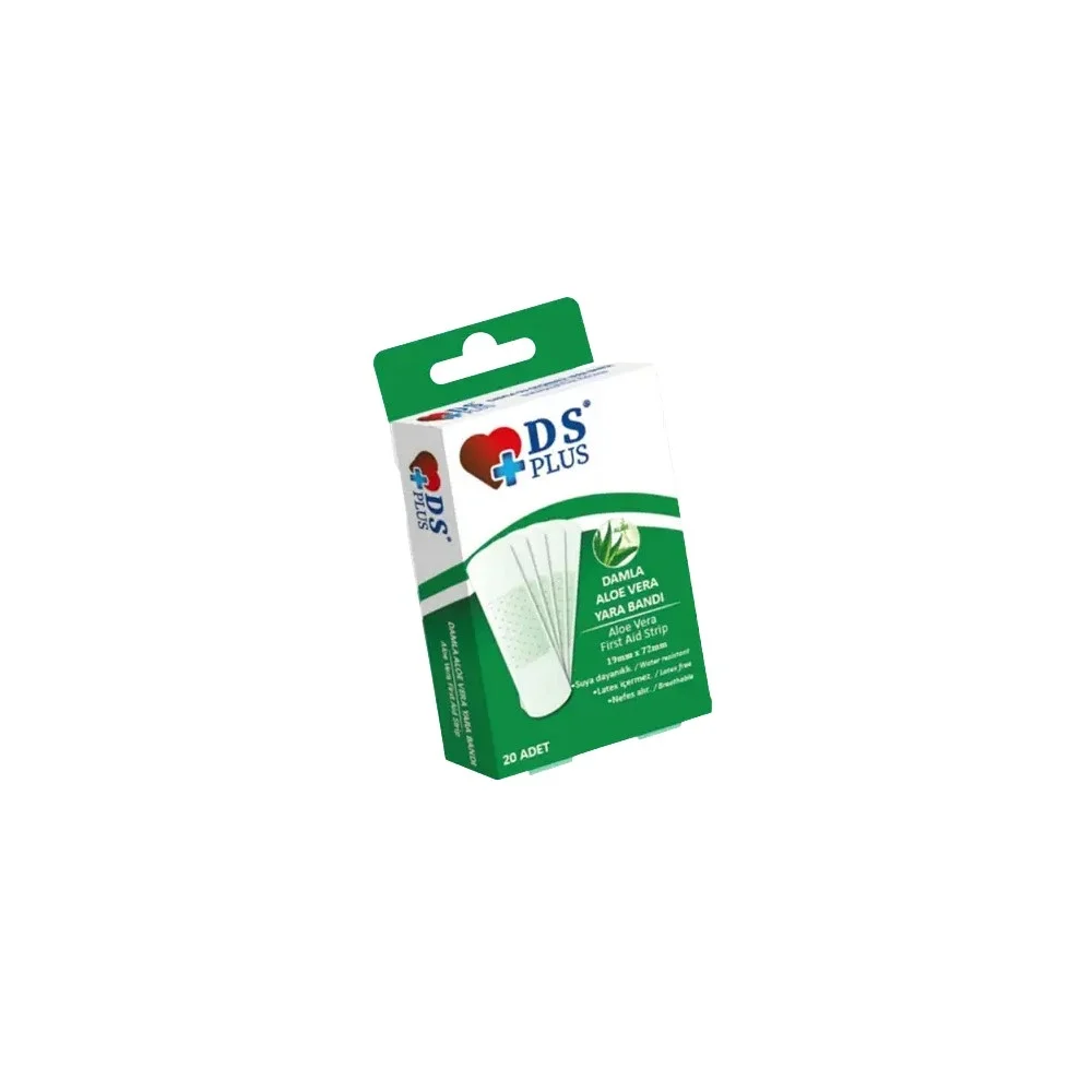 DS Plus Yarabandı Aloe Vera 20li