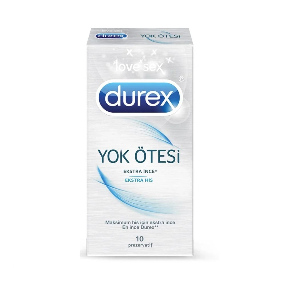 Durex Yok Ötesi Ekstra İnce Ekstra His 10lu Prezervatif