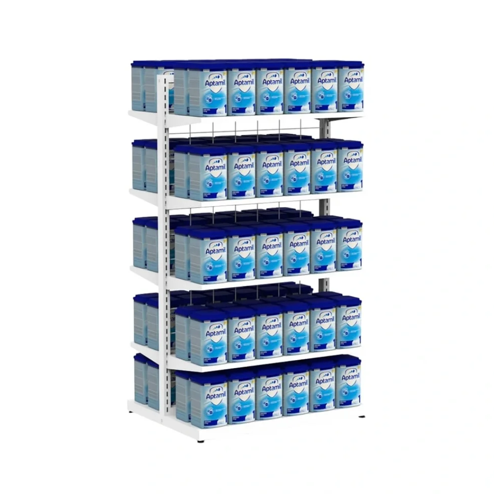 Eczane Çift Taraflı Metal Stand