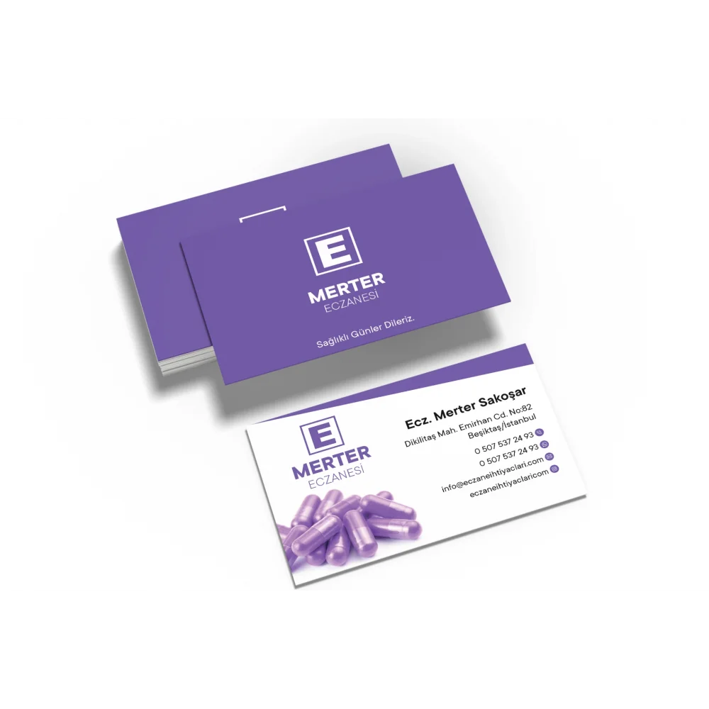 Eczane Kartvizit No:104 1000 Adet