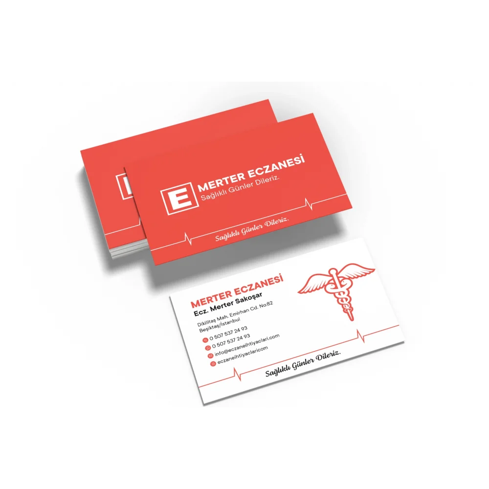 Eczane Kartvizit No:105 1000 Adet