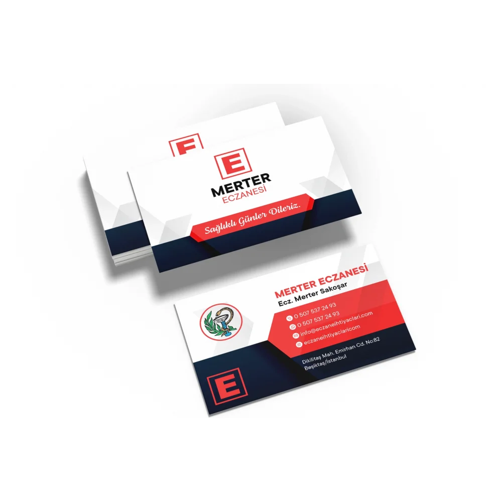 Eczane Kartvizit No:108 1000 Adet