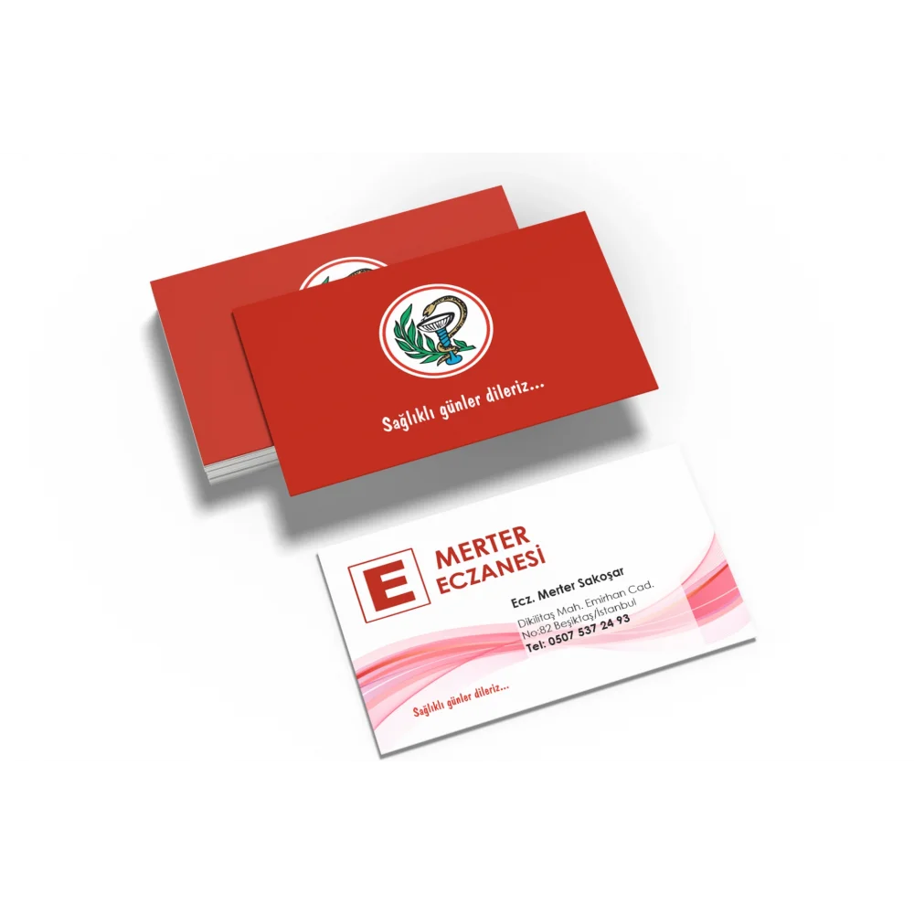 Eczane Kartvizit No:72 1000 Adet