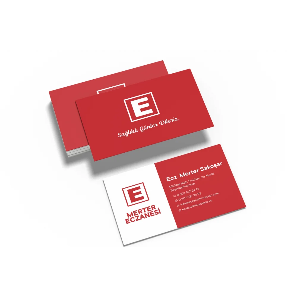Eczane Kartvizit No:81 1000 Adet