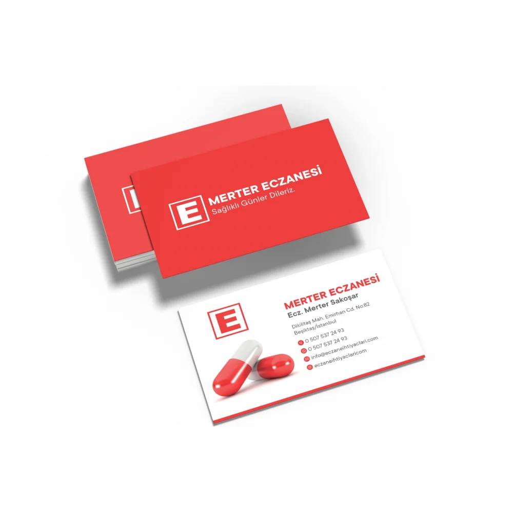 Eczane Kartvizit No:83 1000 Adet