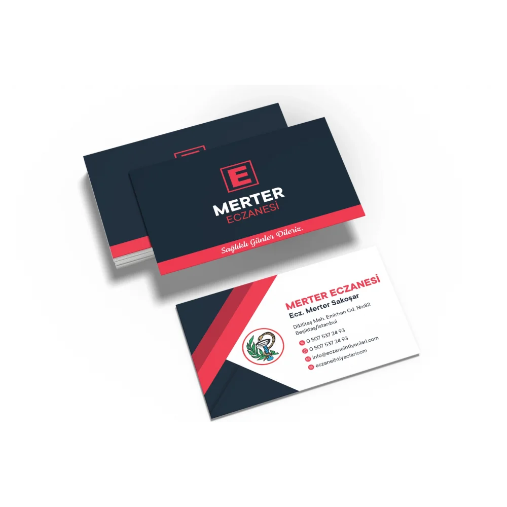 Eczane Kartvizit No:86 1000 Adet