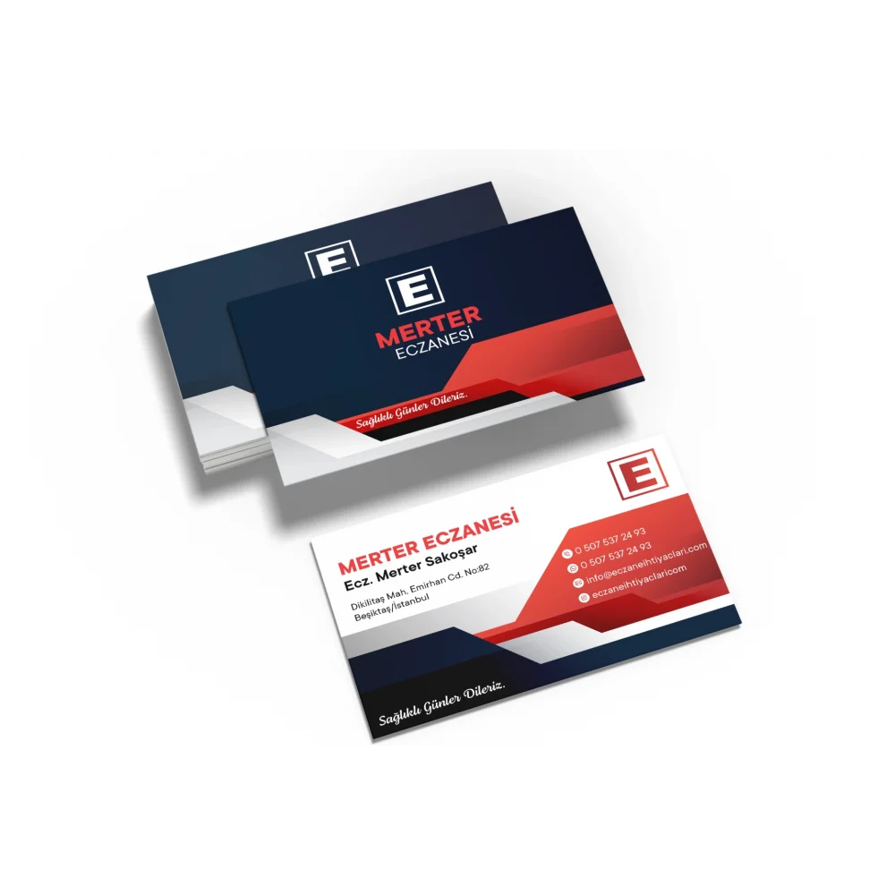 Eczane Kartvizit No:87 1000 Adet
